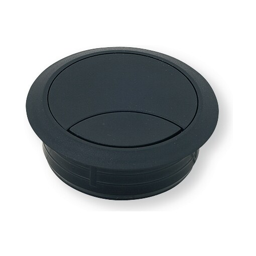 Bocchette passacavi, nero 60